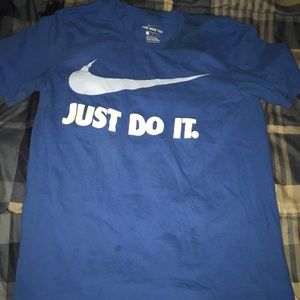 Blue Nike Tee